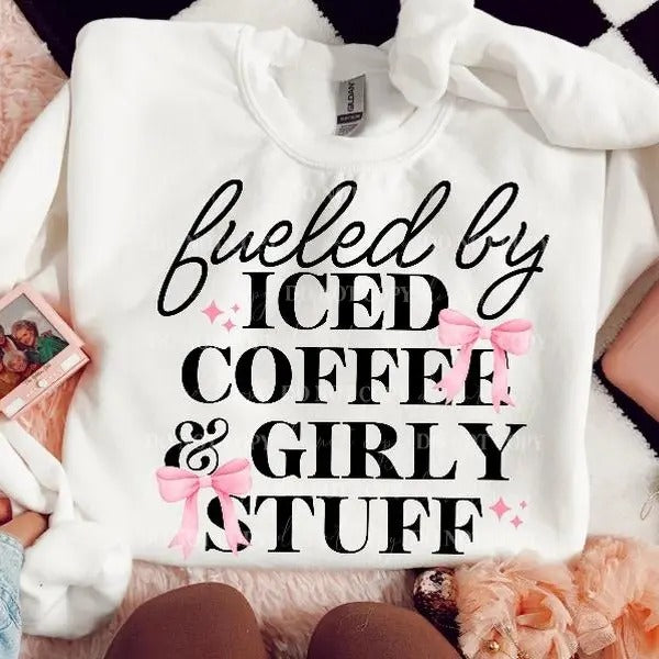 Girly Stuff DTF Transfers - THIS IS NOT A SHIRT Hoodie, Sweatshirt | GrindPrints.com