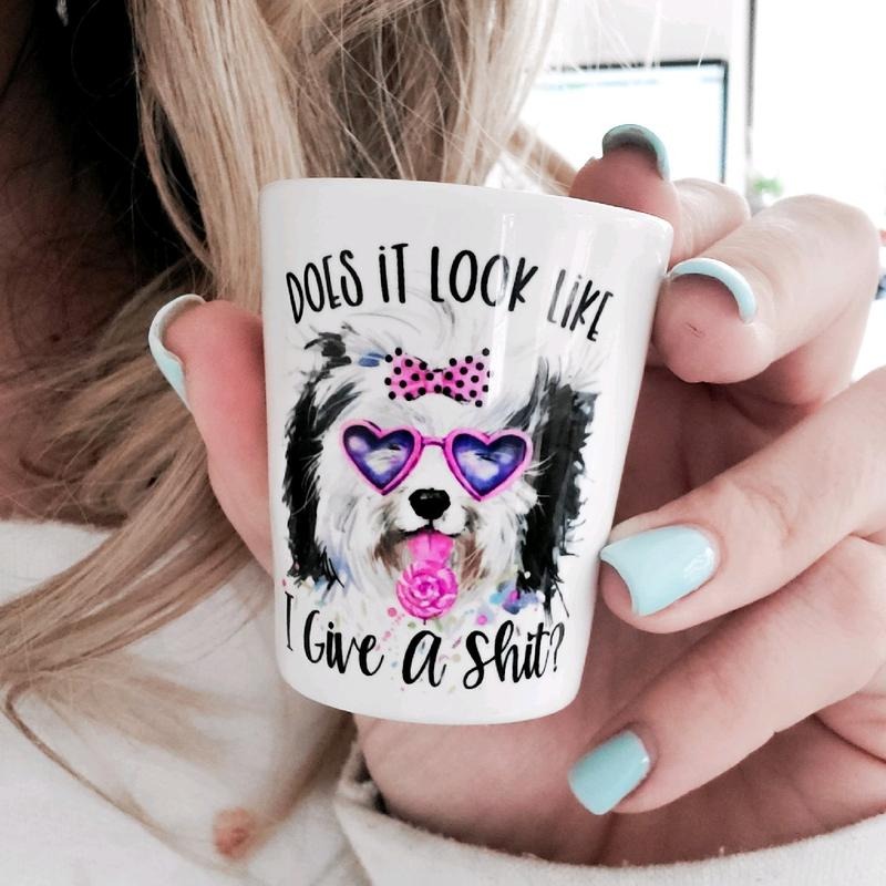 Give A Sh*t Shot Glass T-Shirts, Hoodie, Sweatshirt | GrindPrints.com