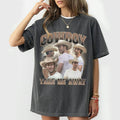 Glen Powell Cowboy Shirt Cowboy Take Me Away Vintage Bootleg Inpired 90s Movie Trending Shirt Vintage T-Shirts, Hoodie, Sweatshirt