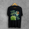 Glerp Glorp Funny Alien Cat Cat Meme Tee Shirt Gift for Woman and Man, Brainrot T-shirt, Silly Cats Tee Casual Fabric...