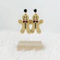 Glitter Gingerbread Man Earrings *Final Sale* T-Shirts, Hoodie, Sweatshirt | GrindPrints.com