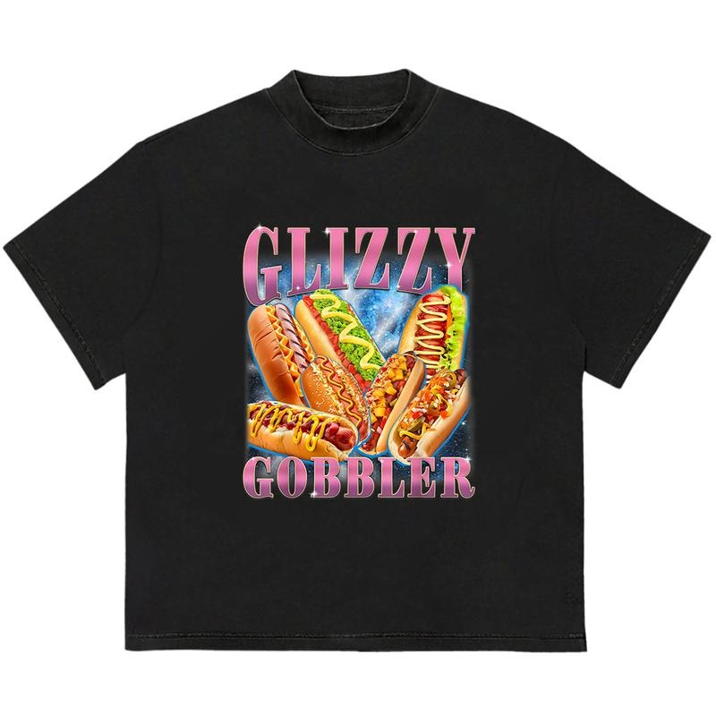 Glizzy Gobbler Essential Him Her Classic 90s Retro T-Shirts, Hoodie, Sweatshirt