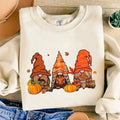 Gnomes Fall Sweatshirt, Cute Gnome Sweater, Fall Shirt, Gift For Thanksgiving, Thanksgiving Gnome, Thanksgiving...