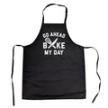Go Ahead Bake My Day Cookout Apron Funny Kitchen Cooking Sarcastic Smock Chef Funny Aprons Funny Food Cover Novelty...