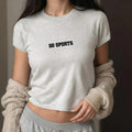 Go Sports Baby Tee Football Fan Graphic T, 90s T Shirt Girly pop y2k baby tee 90s b Hoodie, Sweatshirt | GrindPrints.com