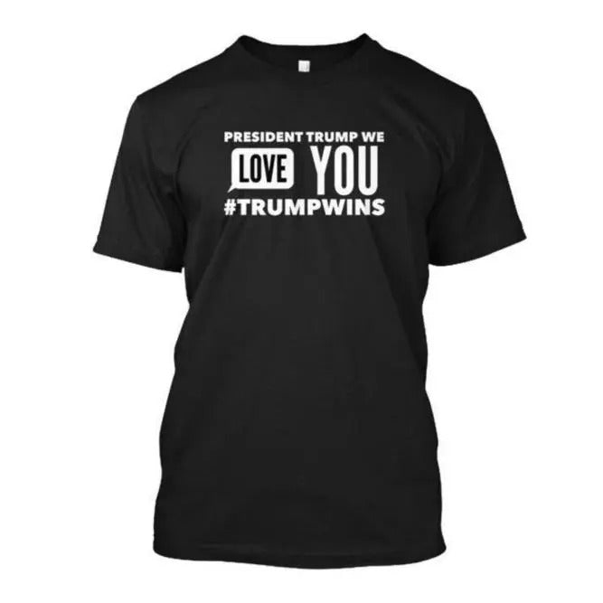 Go Trump President We Love You 3 T-Shirt Made in USA Hoodie, Sweatshirt | GrindPrints.com