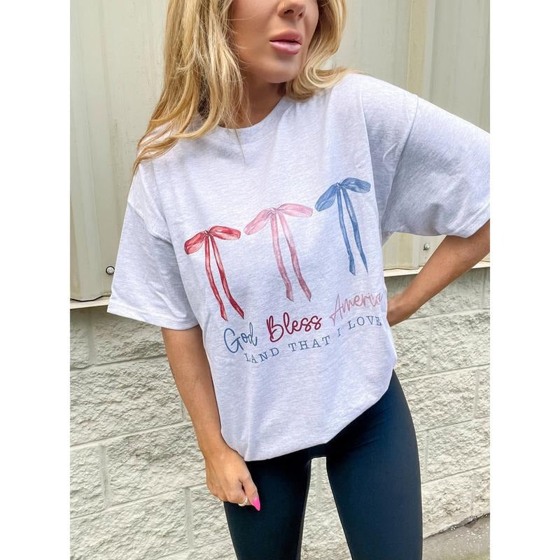 God Bless Graphic Top T-Shirts, Hoodie, Sweatshirt | GrindPrints.com