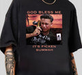 God Bless Me It's Fcken Summah T-Shirt Trendy Graphic T-Shirt with Street Style Hoodie, Sweatshirt | GrindPrints.com