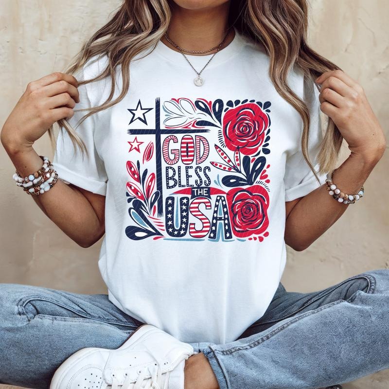 God Bless the USA DTF Transfers - THIS IS NOT A SHIRT Hoodie, Sweatshirt | GrindPrints.com