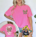 God Is Good All The Time cute Bow Comfort Colors Tshirt Hoodie, Sweatshirt | GrindPrints.com