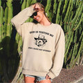 God Is Testing Me And I Have Not Studied, Opossum, Possum, Funny, Meme, Sweatshirt T-Shirts, Hoodie | GrindPrints.com