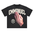 God Is With Me Casual Graphic T-Shirt Y2K Clothing Graphic Tee Cotton Top Streetwear Hoodie, Sweatshirt | GrindPrints.com