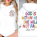 God Is Within Her She Will Not Fall Psalm 46:05 Bible Verse Christianity T-Shirts, Hoodie, Sweatshirt