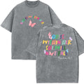 God Is Within Her Unisex Washed T-Shirt, Christian t shirts, Vintage 90s Graphic Tee, Gift Top Womenswear...