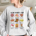 God Says I Am Mexican Christmas Sweatshirt, Mexican Christmas Sweater, All I want for Christmas is Pan Dulce Shirt, Feliz...