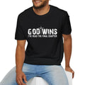 God Wins I've Read the Final Chapter Shirt Casual Style Crew Neck Short Sleeve T-Shirt Tops Trendy for Unisex, Perfect...