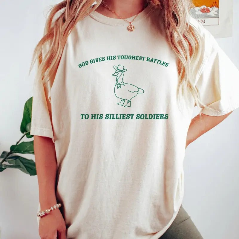 God's Silliest Soldier, Raccoon T Shirt, Weird T Shirt, Funny T Shirt, Meme T Shirt, Trash Panda T Shirt, Unisex Hoodie,...