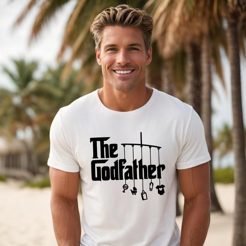 Godfather Sweatshirt, Dad Shirt, The Godfather Gift, Best Dad Gift, Godfather Birthday T Shirt for Men, Father's Day...