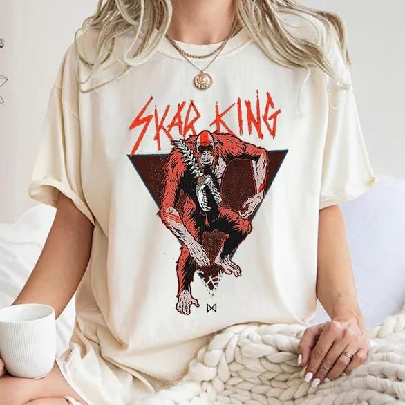 Godzilla - Skar King Shirt, Godzilla X Kong Shirt, Godzilla Movie 2024 Shirt Hoodie, Sweatshirt | GrindPrints.com