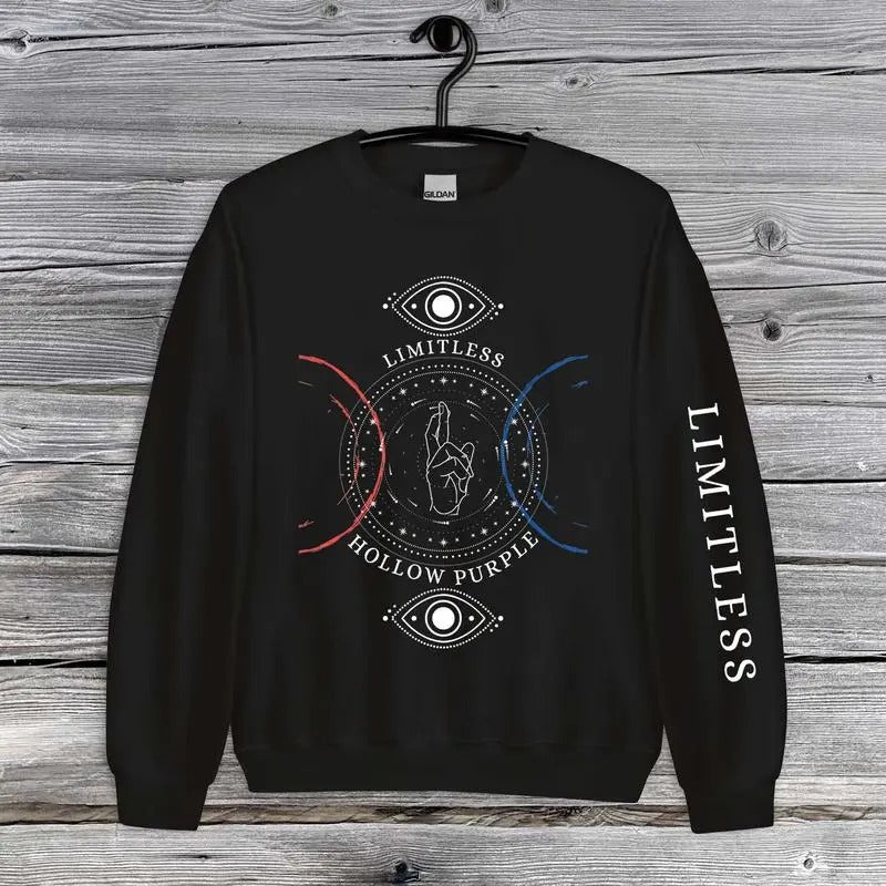Gojo Domain Expansion Characters T-shirt, Animee Lovers Sweatshirt, Hoodie | GrindPrints.com