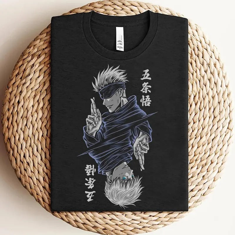 Gojo Satoru Shirt, Jujutsu Kaisen Shirt, Gojo Shirt, Gojo vs Sukuna Shirt, Anime Shirt, Gift For Him, Gift For Her,...