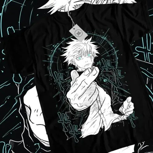 Gojo Satoru T-Shirt Jujutsu Kaisen Sukuna Megumi Itadori gift shirt All Size Hoodie, Sweatshirt | GrindPrints.com