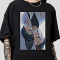 Gojo Sukuna Shirt, Megumi Sukuna JJK, Anime Manga Shirt, Anime Fans Gift Shirt, Gojo Sukuna Battle Jujutsu Kaisen, Megumi...