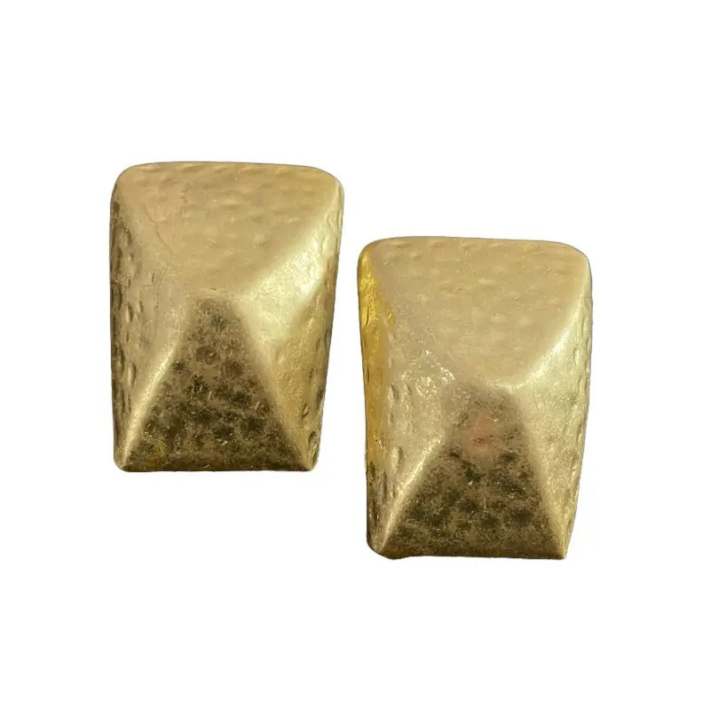 Gold Chunky Bold Statement Textured Earrings T-Shirts, Hoodie, Sweatshirt | GrindPrints.com