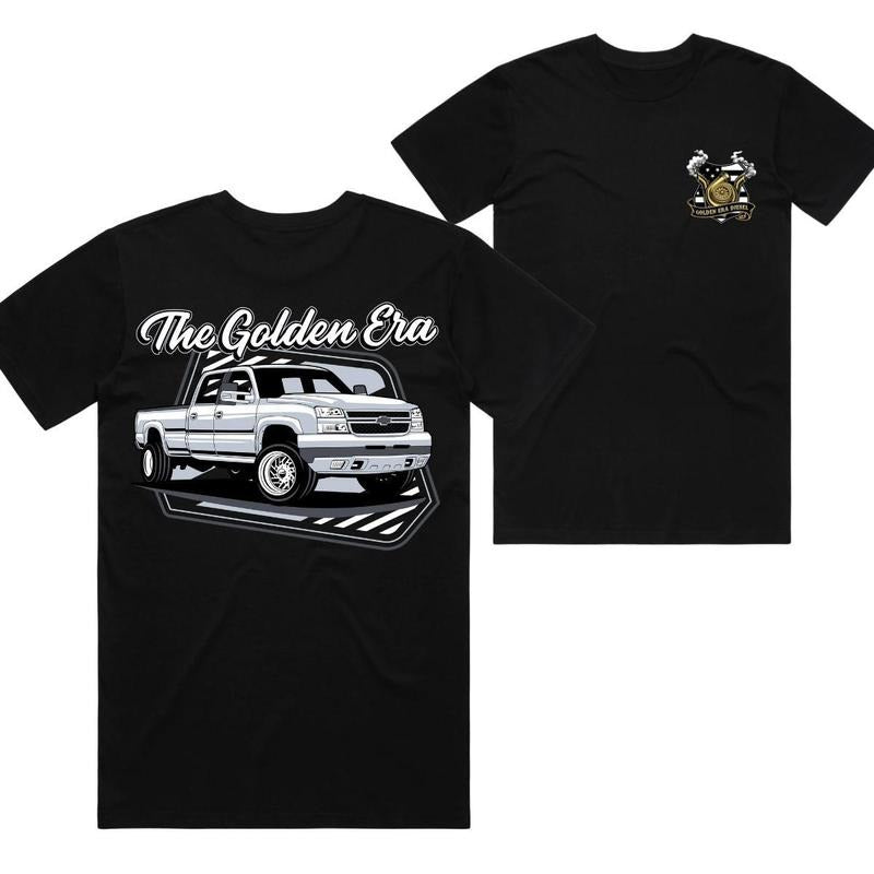 Golden Era Cat Eye Tee - Graphic Truck Stylish Car Merch For Automotive Enthusiasts Hoodie, Sweatshirt | GrindPrints.com