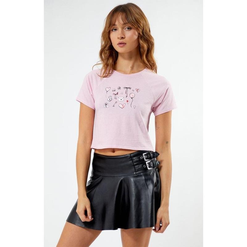 Golden Hour Women's Heart Balloon Raglan T-Shirt Hoodie, Sweatshirt | GrindPrints.com