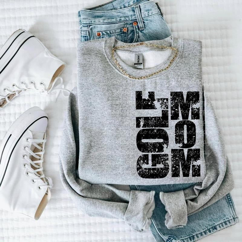 Golf Mom DTF Transfers - THIS IS NOT A SHIRT Hoodie, Sweatshirt | GrindPrints.com