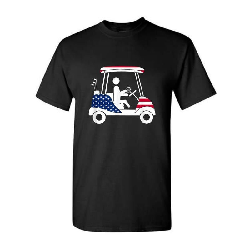 Golfing Beer Drinker T-Shirt Sweatshirt Hoodie, Unisex Shirt | GrindPrints.com