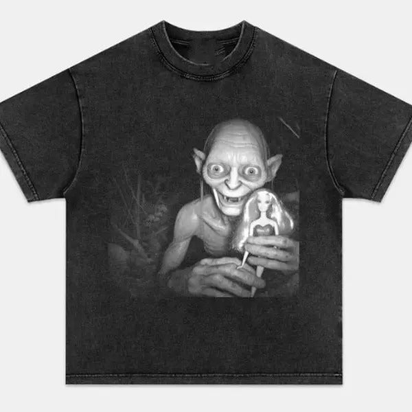 Gollum T-shirt, The Lord of the Rings T-shirt, Movie Shirt, Funny Halloween Shirt, Gift For Men Women, Breathable Soft...