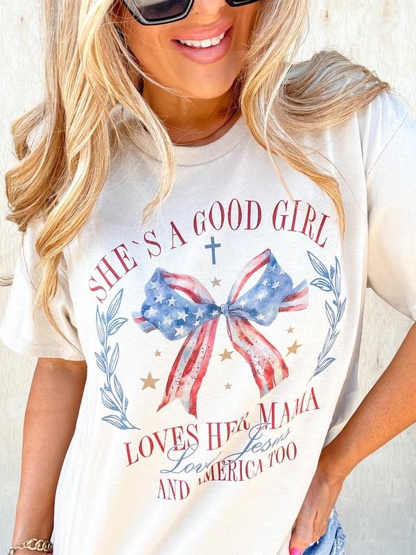 Good Girl Graphic Top T-Shirts, Hoodie, Sweatshirt | GrindPrints.com