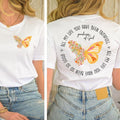 Good Ness of God Butterfly Christian Wildflowers 2 Sided Shirt, Christian Bible Verse Jesus Lover Apparel Hoodie, Sweatshirt