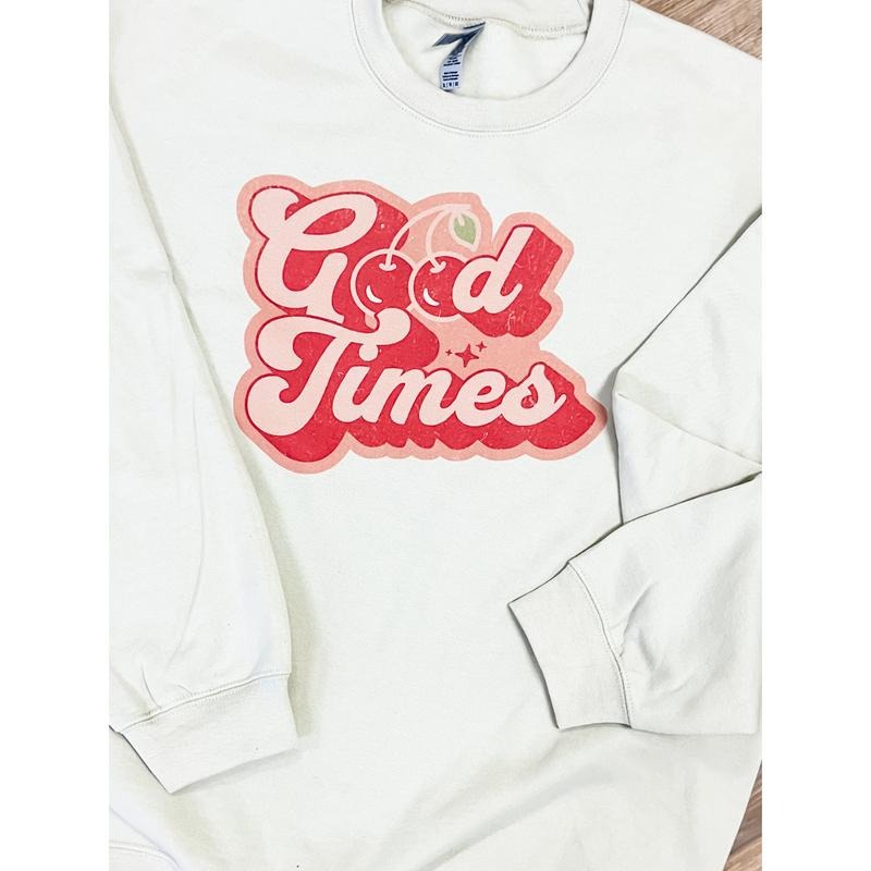 Good Times Cherries Graphic Top T-Shirts, Hoodie, Sweatshirt | GrindPrints.com