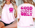 Good Vibes Only Tshirt Comfortable Womenswear Hoodie, Sweatshirt | GrindPrints.com