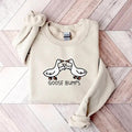 Goose Bump Sweatshirt, Silly Goose Sweater, Funny Best Friends Sweater, Fist Bump Sweater, Greetings Sweater, Gift for...