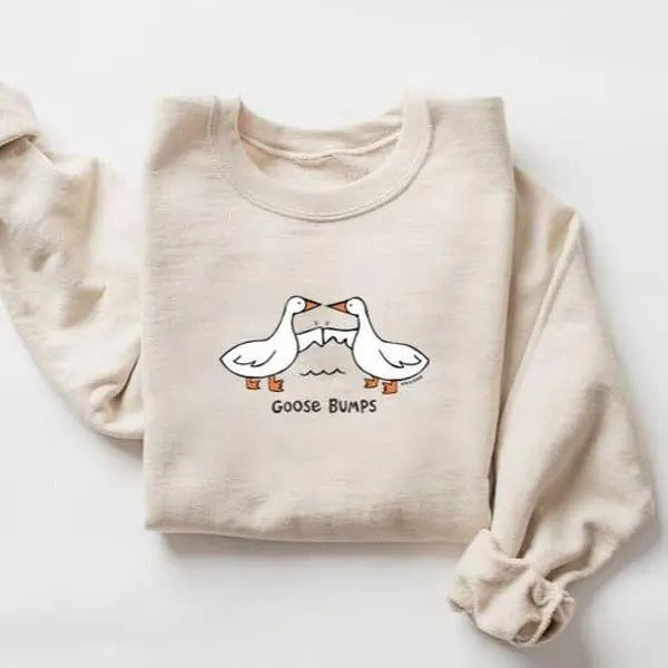 Goose Bumps Sweatshirt T-Shirts, Hoodie | GrindPrints.com