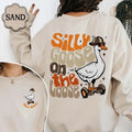 Goose On The Loose Sweatshirt, Funny Goose Shirt, Cute Goose Shirt Gifts, Aesthetic Meme Goose Shirt, Funny Gift Hoodie