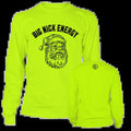 Got That Big Nick Energy? High Visibility Long Sleeve Work Shirt Cotton Poly Blend Funny Sarcastic Blue Collar T-Shirts, Hoodie, Sweatshirt