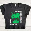 Gothic Emo Girl Baby Tee, Type O Negative Baby Tee, Y2k Top Women Streetwear, Women Fitted T-Shirt, Gothic Emo Girl Top,...