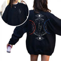 Gothic JJK Limitless Hollow Purple Characters Anime Lovers Tshirt Crewneck Hoodie Sweatshirt | GrindPrints.com