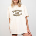 Gothic Tattoos Are Therapy Shirt, Tatted Women Shirt, Retro Tattoos Are Trashy Graphic Printed Tee, Tattoos Are Stupid...