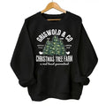 Gr1swold's & CO Christmas Tree Farm A Real Beaut Guaranteed Sweater, Merry Christmas 2024 Sweatshirt Classic Menswear...