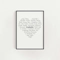 Grandma Gift Mothers Day Wall Art, Word Print Mother, Grandma Gift, Gifts For Women Her Wall Art, Poster Prints No Frame,...