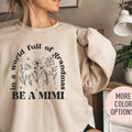 Grandma-Mimi Sweatshirt Casual Fit Soft Womenswear T-Shirts, Hoodie | GrindPrints.com