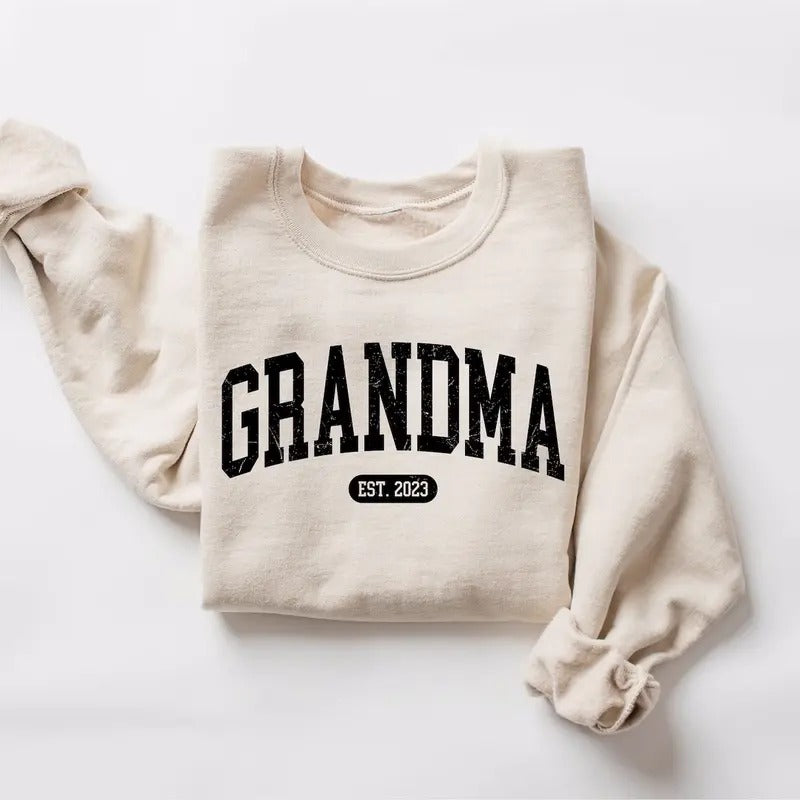 Grandma Sweatshirt Casual Comfort Fit Womenswear T-Shirts, Hoodie | GrindPrints.com