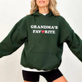 Grandma's Favorite Hoodie Casual Street Style Fleece Fabric Pullover Sweatshirt for Women for Men, Perfect Gift T-Shirts