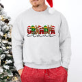 Grandpa Claus Faux Embroidery Unisex Sweatshirt T-Shirts, Hoodie | GrindPrints.com